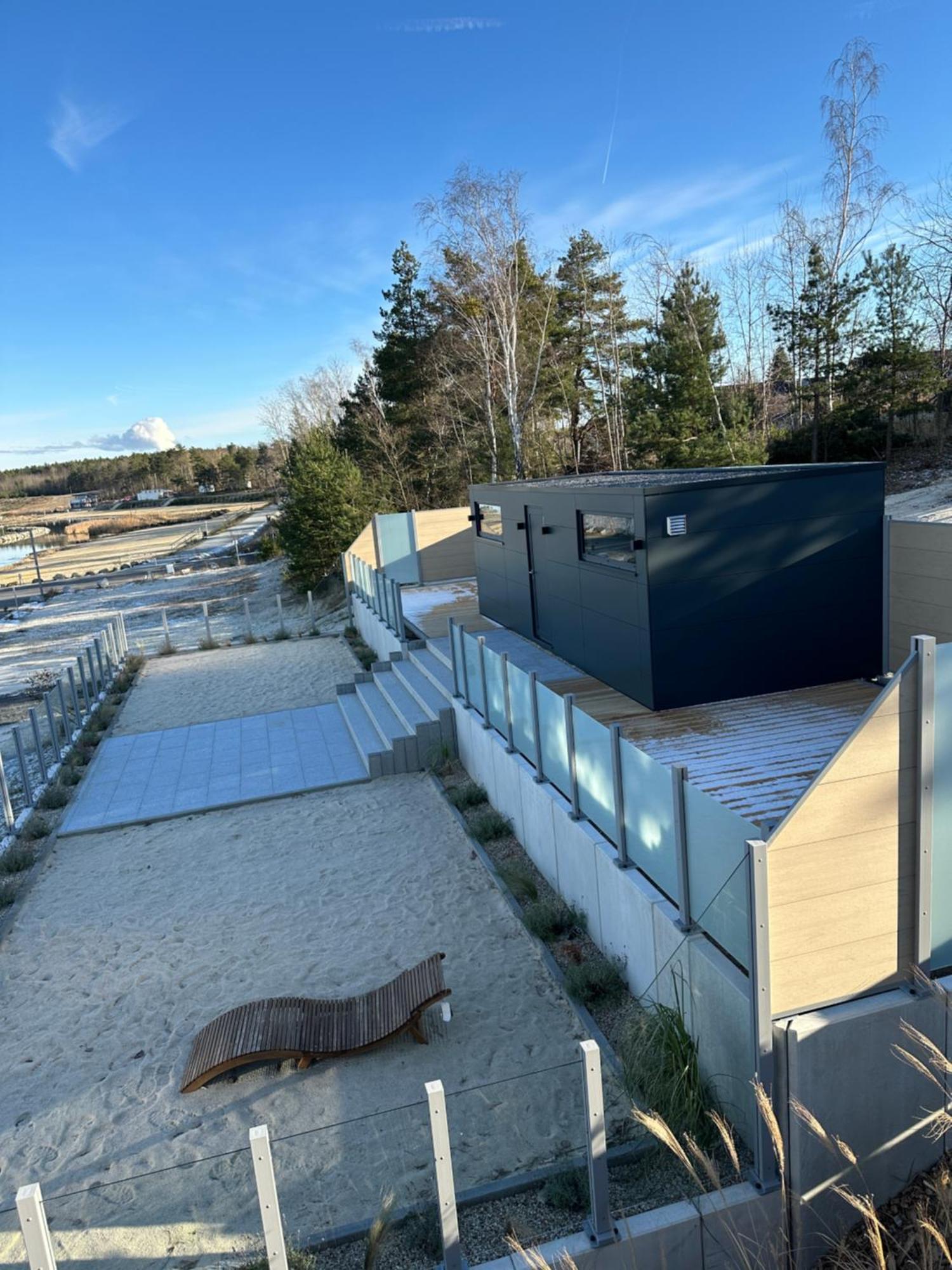 Schwimmende Ferienwohnung Sundowner Elsterheide Экстерьер фото